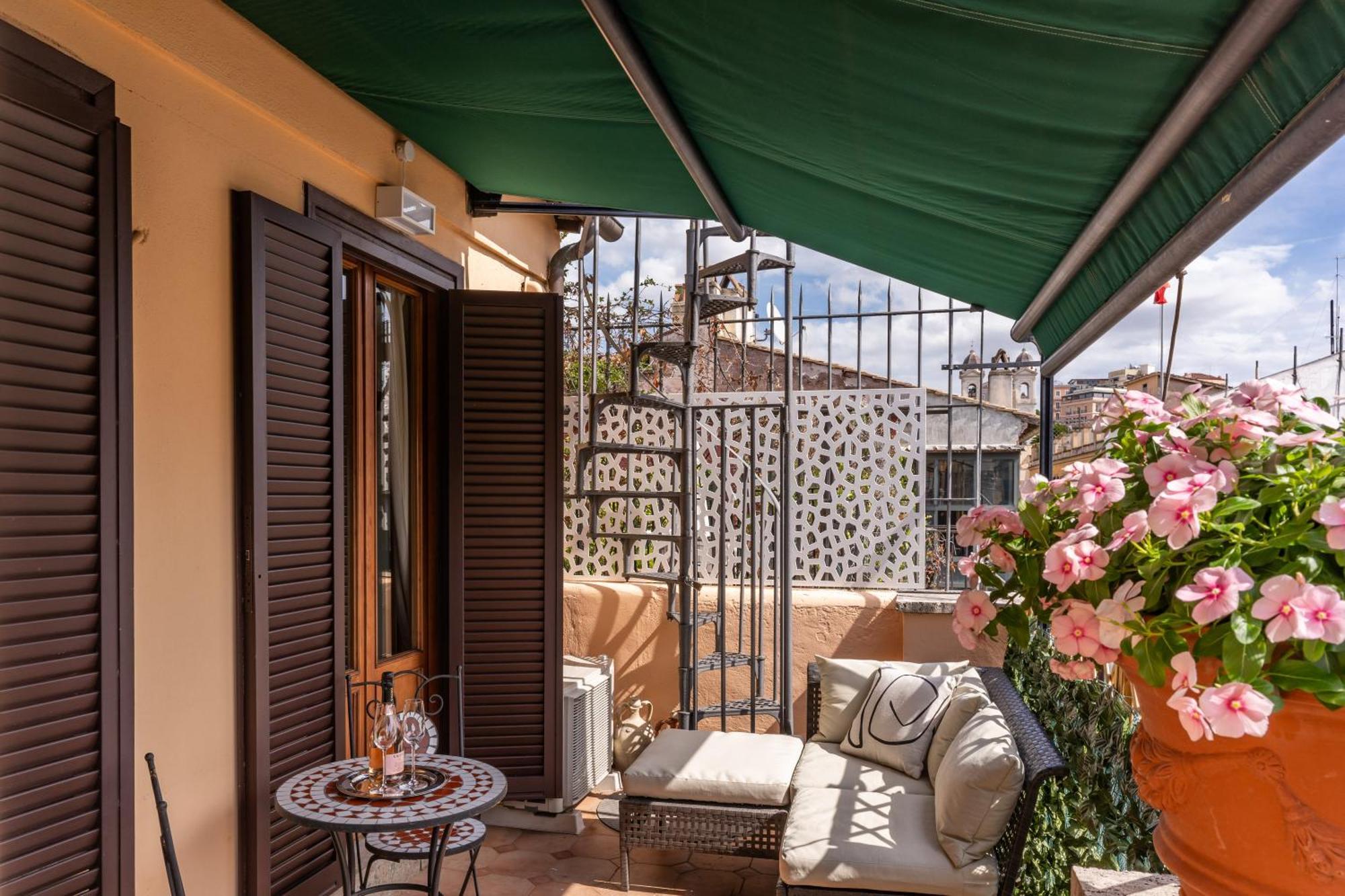 Twilight Terrace - Piazza Di Spagna Rome Exterior photo